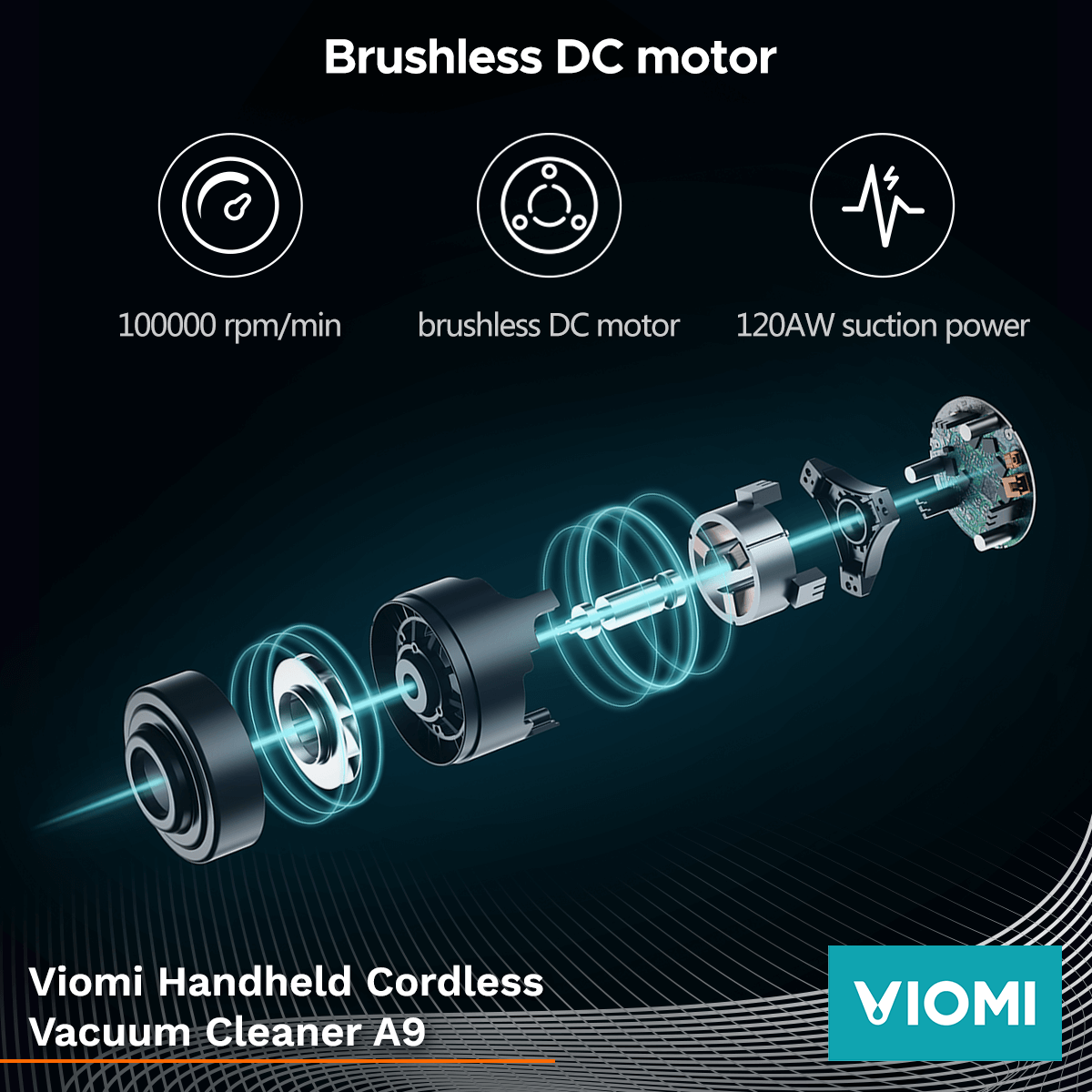 Viomi Handheld Cordless Vacuum Cleaner A9