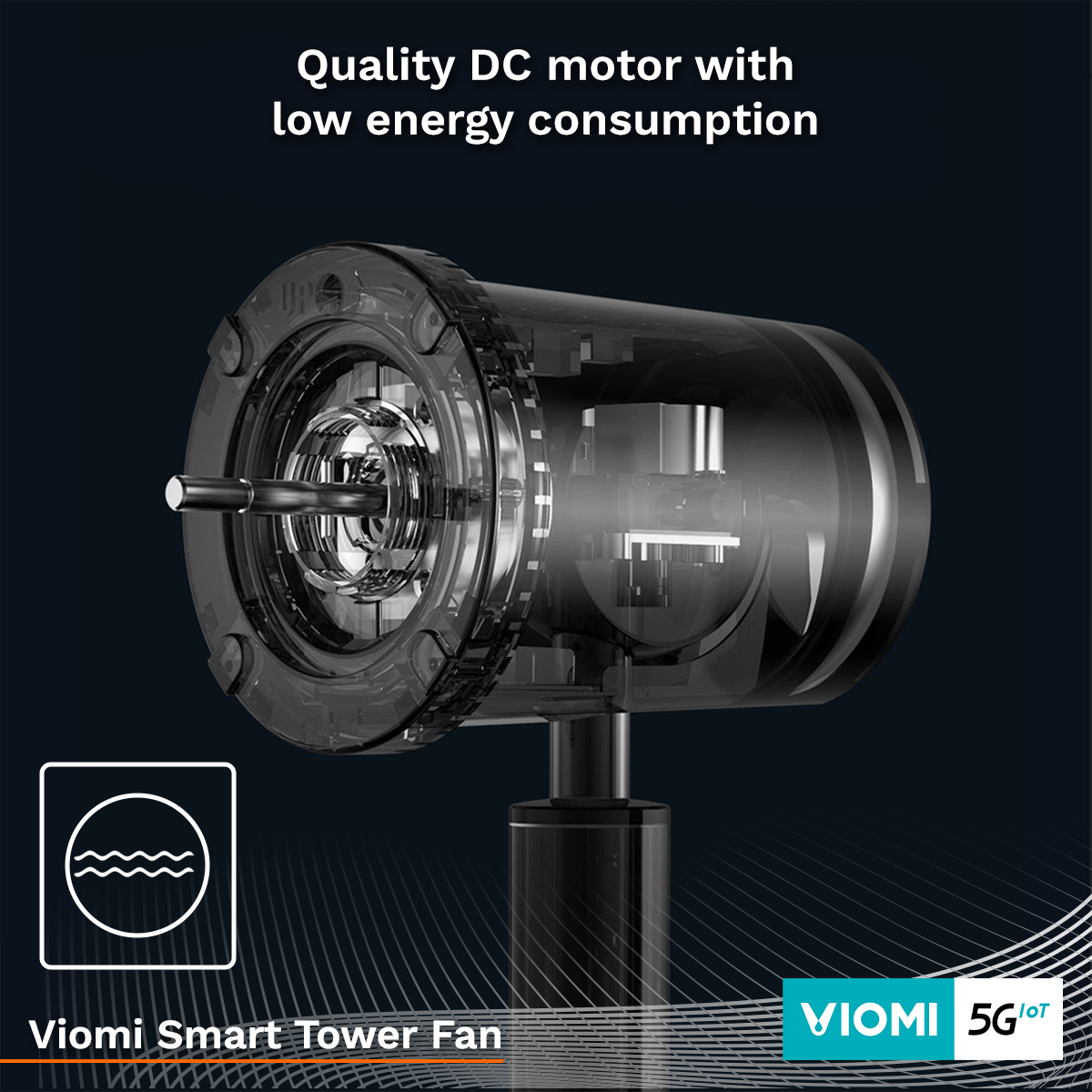 Viomi Smart DC Tower Pedestal Fan