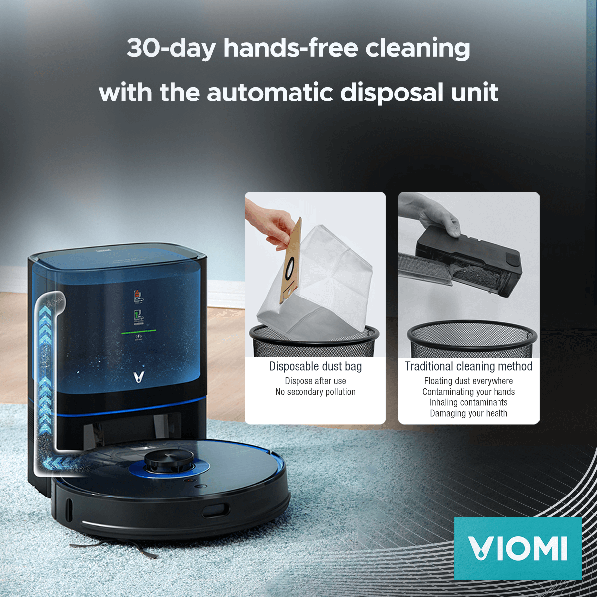 Viomi S9 UV Alpha Robot Vacuum (New version of S9)