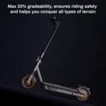 Segway Ninebot KickScooter G65 & Daxys Portable Electric Air Pump Bundle